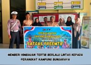 Satlantas Polres Siak Sosialisasikan Ops Patuh LK 2025 ke Perangkat Kampung Bungaraya