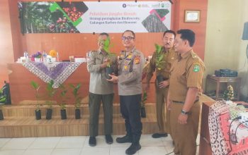 Kapolsek Kandis Menghadiri Pelatihan Strategi Peningkatan Biodiversity dan Ekonomi yang di Gelar IPB di Kandis, Siak