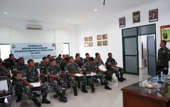 Hadapi Tantangan Informasi Era Digital, Kodim 0322/Siak Ikuti BINPEN dari Penrem 031/WB