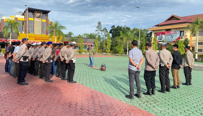 Polres Siak Gelar Patroli Gabungan Antisipasi C3, Laka Lantas, dan Karhutla di Sejumlah Titik Rawan