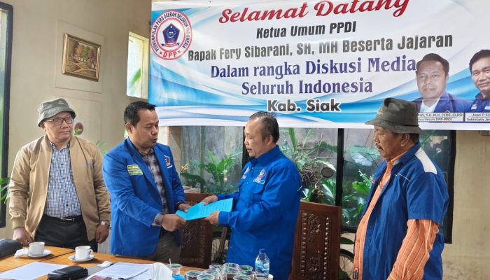 Media Dan Wartawan PPDI Siak Siap Sosialisasikan Program Bupati Siak