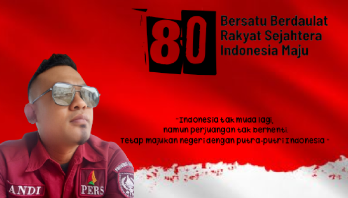 Segenap pimprus info riau terkini dan seluruh jajaran Redaksi mengucapkan selamat HUT RI ke 80. Bersatu berdaulat rakyat sejahtera Indonesia maju 
