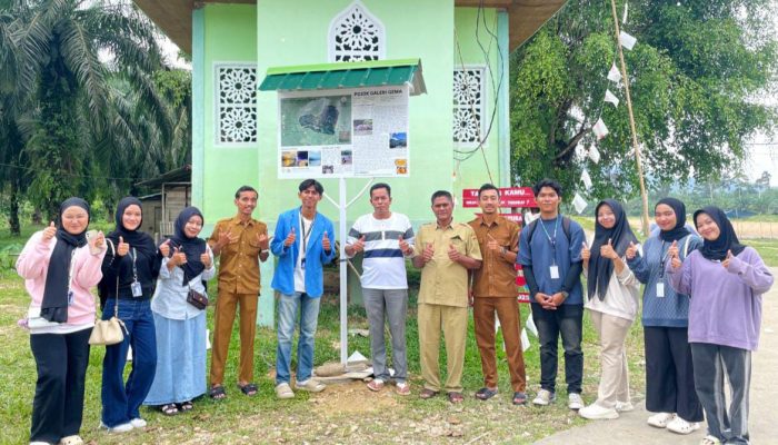 Mahasiswa KKN UIN Suska Riau Angkat Legenda Bagak Juo Lewat Pojok Galeri Gema