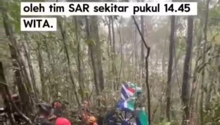 Breaking news, 8 penumpang Helikopter di Kalimantan Selatan meninggal dunia 