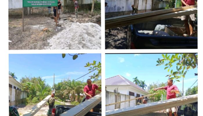 Pelaksanaan Pra TMMD ke-126 TA 2025 Kodim 0322/Siak Berjalan Lancar, Progres Capai 22 Persen