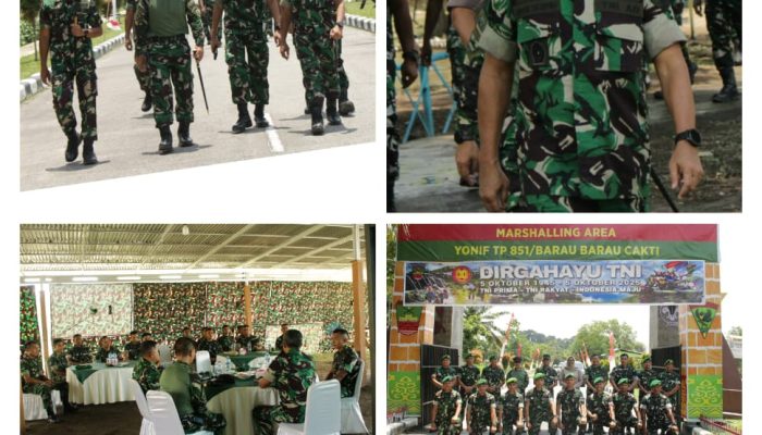 DANDIM 0322 SIAK SAMBUT KUNKER IRDAM XIX/TT KE KABUPATEN SIAK