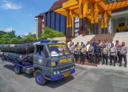 Polda Riau Kirim Ratusan Personel BKO ke Sumbar, Bantu Korban Bencana Banjir dan Longsor