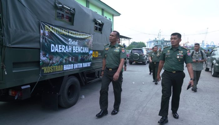 Kodam XIX/Tuanku Tambusai Kembali Salurkan Bantuan Kemanusiaan untuk Korban Banjir dan Longsor