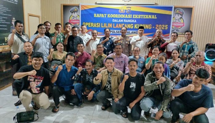 Polsek Tualang Siapkan Pengamanan Natal–Tahun Baru 2026, Libatkan Pendeta dan pengurus hingga Forkopimcam