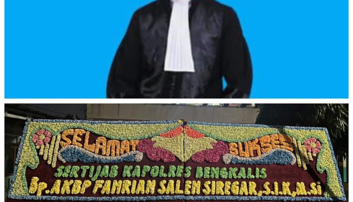 Frans Chaverius Tampubolon, SH.,MH ,CIRP Kuasa Hukum PT PAB, Ucapkan Selamat Bertugas ,Wakapolda Riau, Kalimantan Dan Kapolres Bengkalis 
