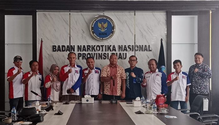Audiensi PWMOI–BNN Riau: Harapan Besar Hadirnya Rumah Rehabilitasi Penyalahgunaan Narkoba