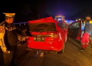 Laka Lantas Ganda di Tol Permai, Dua Orang Meninggal Dunia, PJR Riau Bertindak Cepat