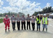 Pengecekan Jalur Lintas Timur KM 83, Ditlantas Polda Riau Pastikan Keamanan Pengguna Jalan