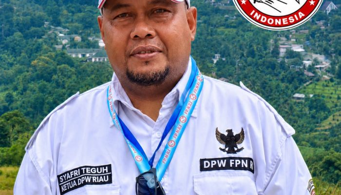 Seruan Ketua DPW FPN RI Riau, Syafri Teguh: Jaga Kesejukan, Utamakan Kebijaksanaan dalam Menyikapi Polemik Pemberitaan