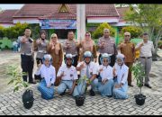 Tanamkan Budaya Tertib Berlalu Lintas Sejak Dini, Ditlantas Polda Riau Hadirkan Police Goes To School dan Green Policing di SMKN 6 Pekanbaru