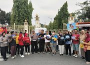 Jelang Hari Bhayangkara ke-80, Ditlantas Polda Riau Gencarkan Kampanye Keselamatan Berlalu Lintas dan Green Policing di CFD Pekanbaru