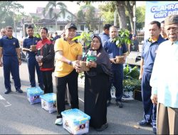 Sambut Hari Bhayangkara ke-80, Polda Riau Gelar Olahraga Bersama dan Salurkan 1.000 Paket Bansos untuk Masyarakat