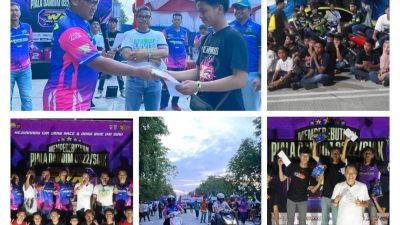 DANDIM 0322/SIAK RESMI TUTUP KEJUARAAN WR DRAG RACE DAN DRAG BIKE IMI KABUPATEN SIAK 2026 PEREBUTKAN PIALA DANDIM
