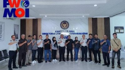 Jalin Sinergitas, DPD PWMOI Pekanbaru Audensi dengan Kakanwil Ditjenpas Riau 