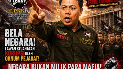 Presiden Prabowo, Menhan Dan Wakil DPR RI Terindikasi Intervensi Kasus Febrie, LPKKI: Hati-Hati Pasal Obstruction Of Justice
