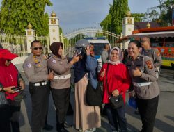 Polantas Sapa Warga di Car Free Day, Ditlantas Polda Riau Gaungkan Budaya Tertib Berlalu Lintas
