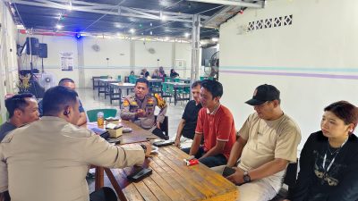 Kapolsek Kulim Jalin Silaturahmi dan Ngopi Bersama Awak Media di Pekanbaru