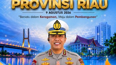 Dirlantas Polda Riau Kombes Pol Jeki Rahmat Mustika Sampaikan Ucapan Tahniah Hari Jadi ke-89 Provinsi Riau   