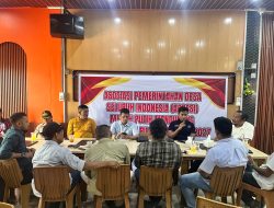 Subdit Politik Dit Intelkam Polda Riau Lakukan Sosialisasi dan Edukasi Perhelatan Pilkades Serentak di Kab. Inhil 