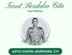 Kehilangan Sosok Pengayom Dekat di Hati Warga, Aiptu Syafril Marpaung Berpulang: Senyum Humanis Itu Kini Jadi Kenangan