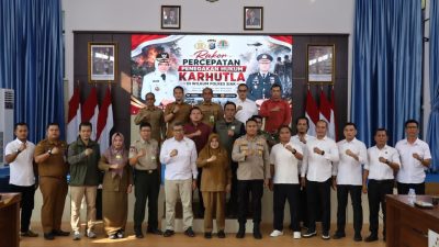 Polres Siak Gelar Rakor Percepatan Penegakan Hukum Karhutla, Kapolres Siak AKBP Sepuh : penegakan hukum dilakukan secara profesional, transparan, dan sesuai ketentuan perundang-undangan
