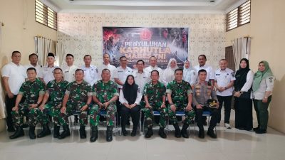 Tim Mabes TNI Berikan Penyuluhan Karhutla kepada Masyarakat Kecamatan Minas