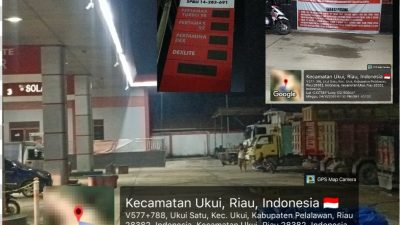 SPBU  14-283-691 Ukui layani pelangsir dan mobil perusahaan Barcode Fiktif jadi alat penguras bbm subsidi 